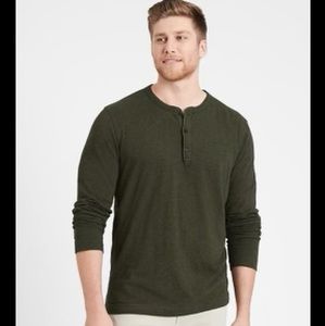 Banana Republic green shirt